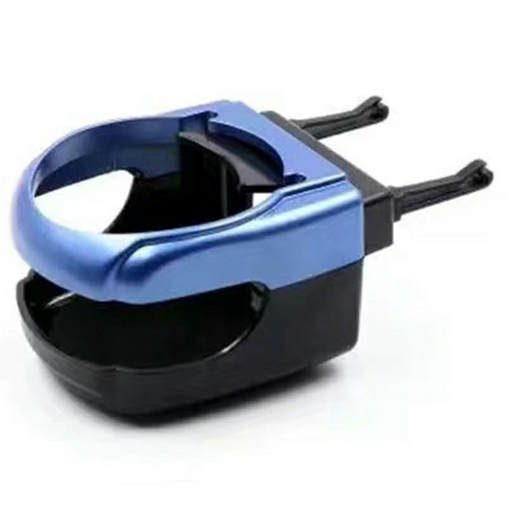 Držák nápojů do auta na mřížku ventilace - modrý