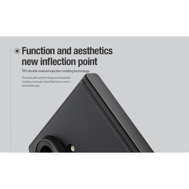 Nillkin Super Frosted FOLD Magnetic Zadní Kryt pro Samsung Galaxy Z Fold 8 Ultra Black