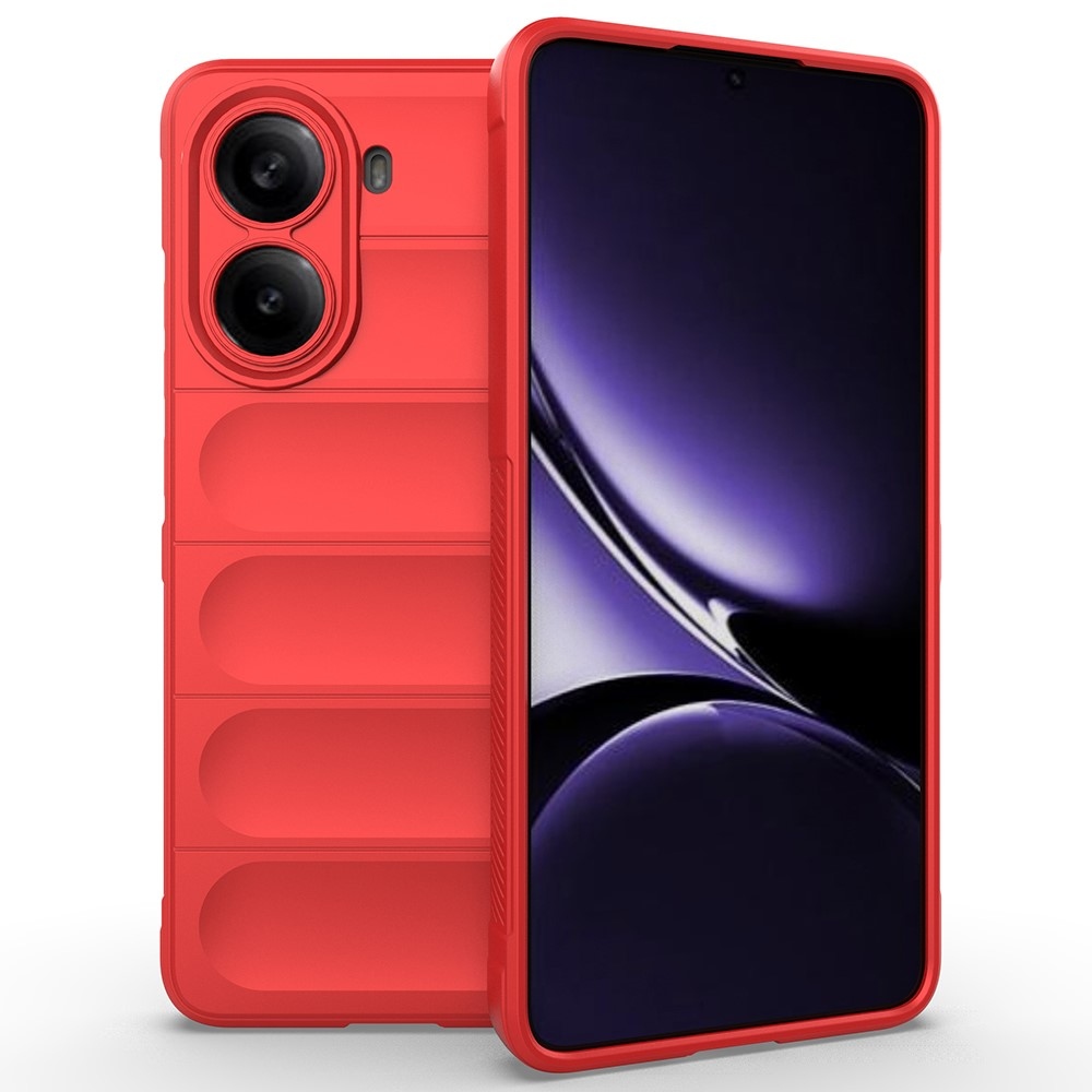 Rugg odolný gelový obal na Xiaomi Poco X7 Pro 5G - červený