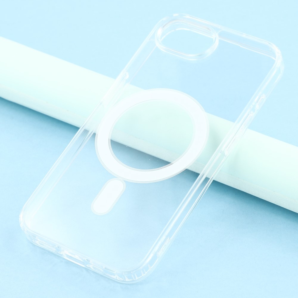 Průhledný gelový obal s MagSafe na iPhone 16e