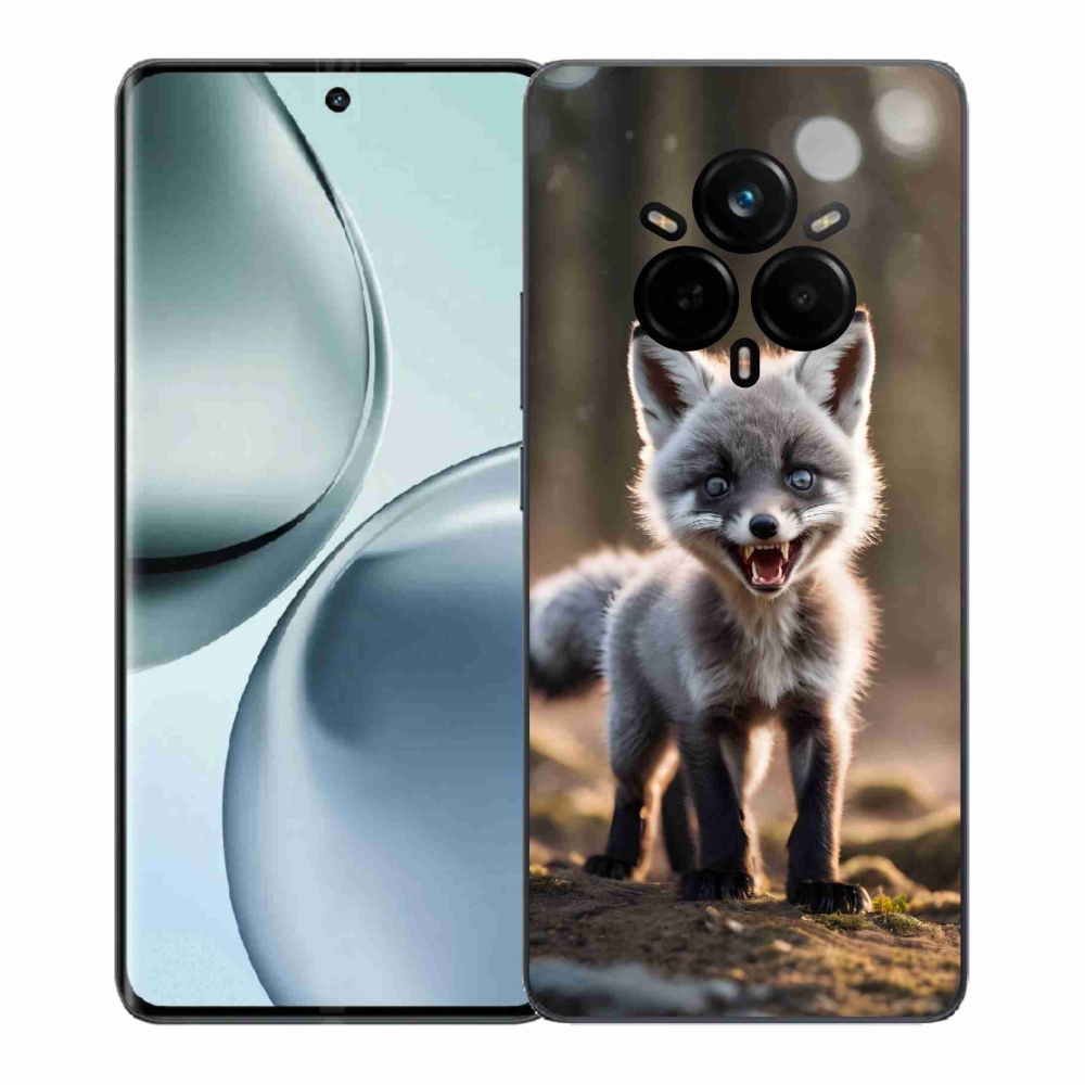 Gelový kryt mmCase na Realme 14 Pro+ 5G - rozzuřená liška