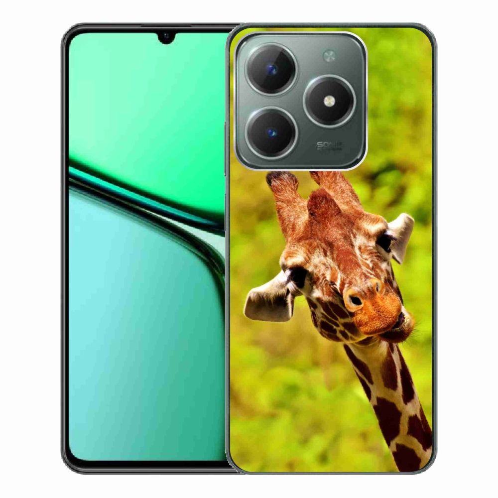 Gelový kryt mmCase na Realme C61 - žirafa