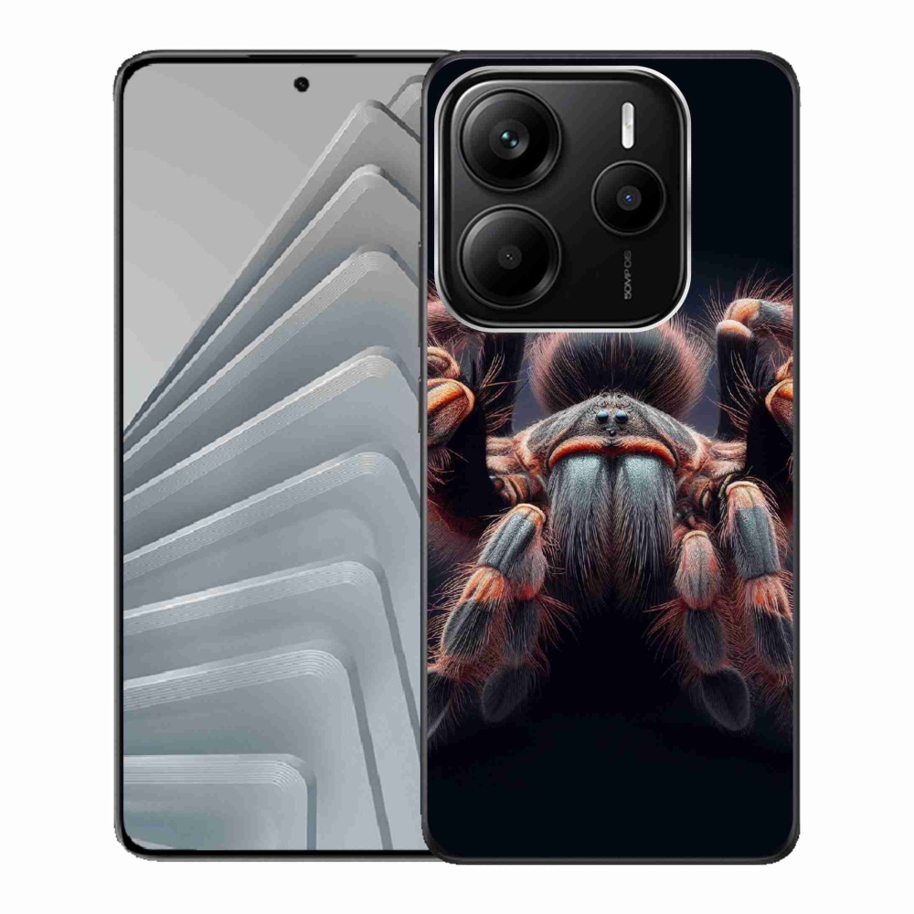 Gelový kryt mmCase na Xiaomi Redmi Note 14 5G - tarantule