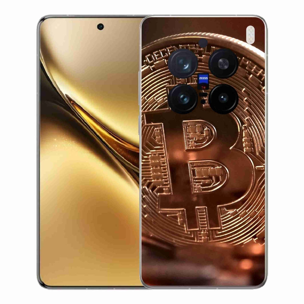 Gelový kryt mmCase na Vivo X200 Pro 5G - bitcoin