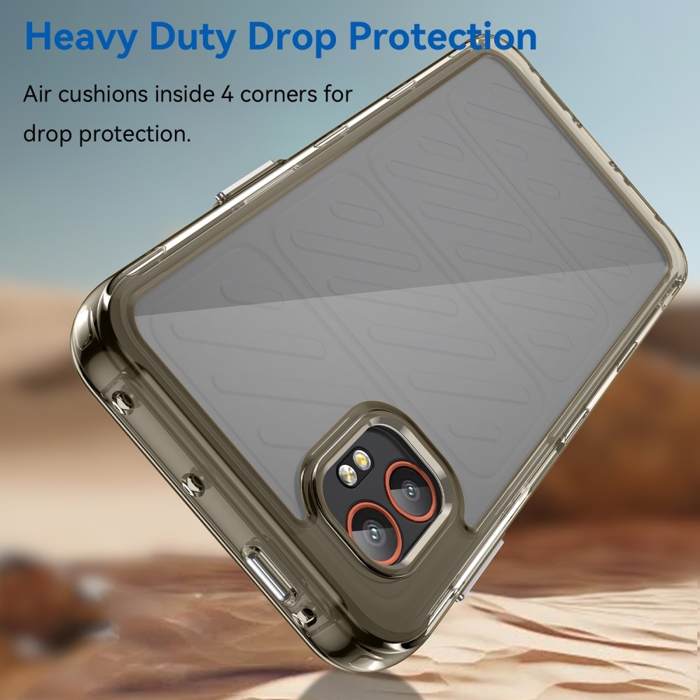 Gelový obal s pevnými zády na Samsung Galaxy Xcover 7 Pro - šedé