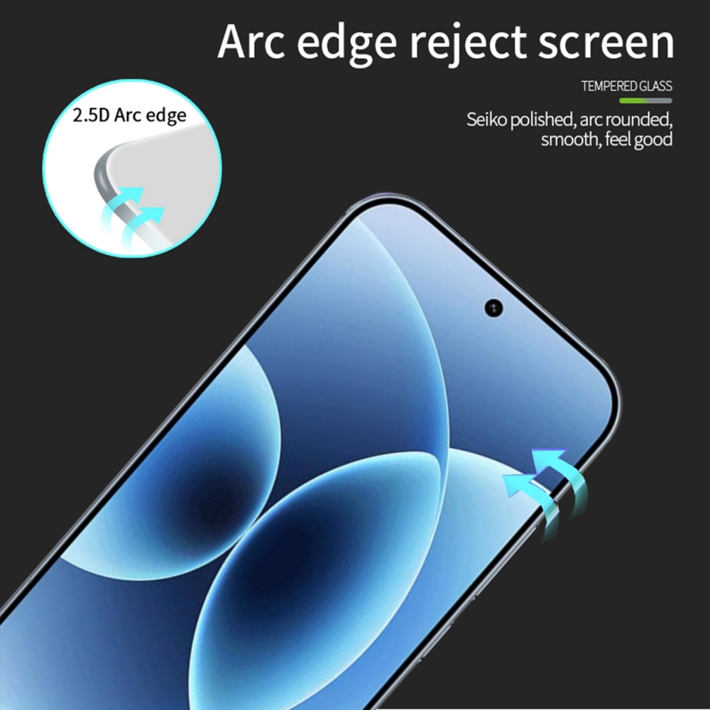 PNW 9H celoplošné tvrzené sklo na mobil Xiaomi 17T Pro