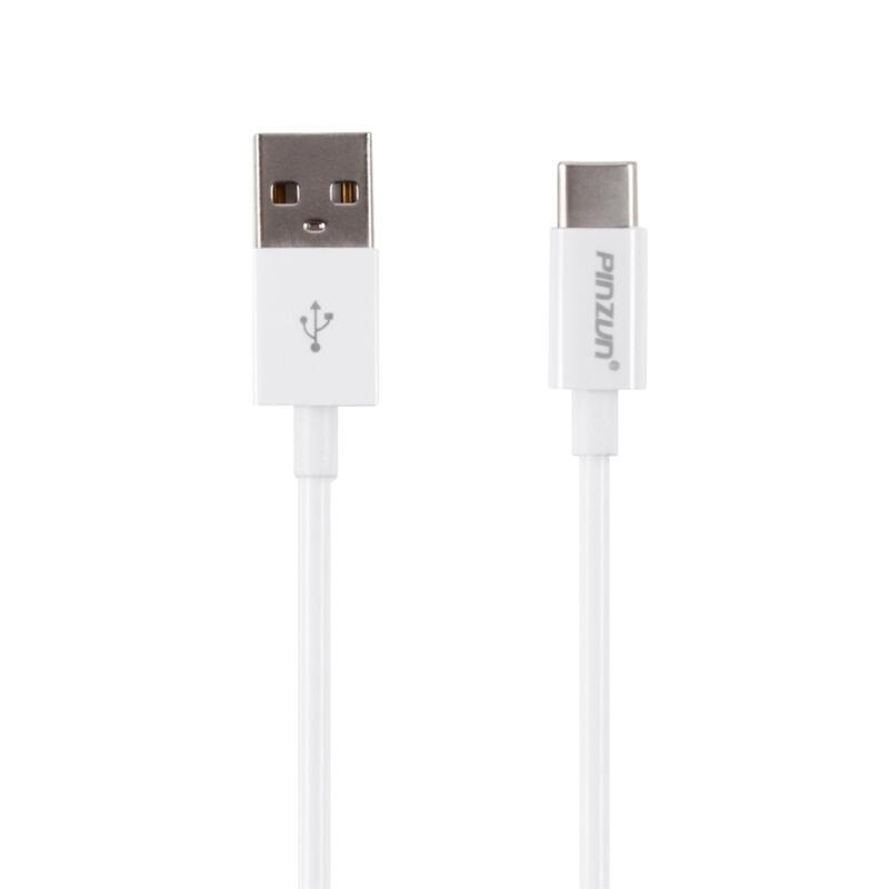 PNZ USB kabel Type-C pro nabíjení a synchronizaci / 1m - bílý