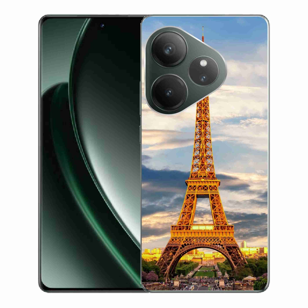 Gelový kryt mmCase na Realme GT 6 5G/GT 6T 5G - eiffelova věž 3