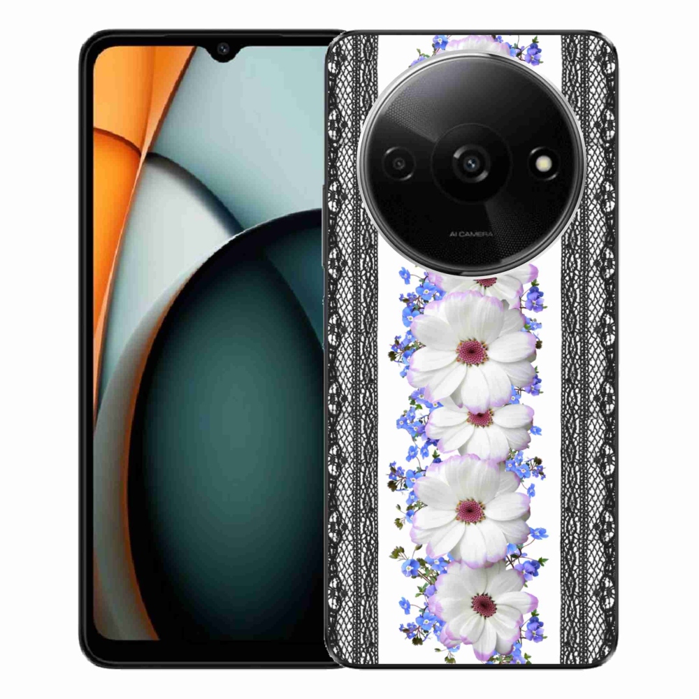 Gelový kryt mmCase na Xiaomi Redmi A3 - květiny 8