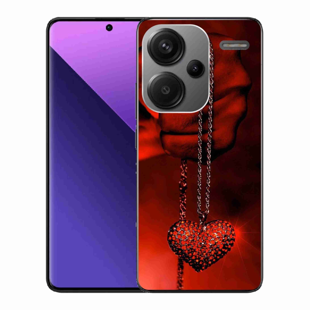 Gelový kryt mmCase na Xiaomi Redmi Note 13 Pro+ 5G - náhrdelník