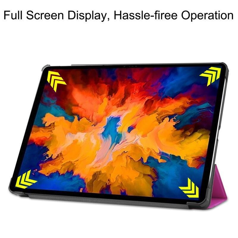Polohovatelné pouzdro na Lenovo Tab P11 Pro - fialové