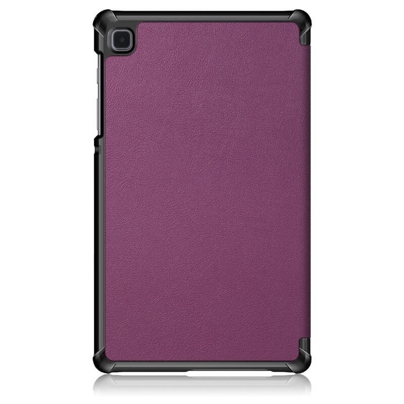 Polohovatelné PU kožené pouzdro na tablet Samsung Galaxy Tab A7 Lite T220/T225 8.7 - fialové