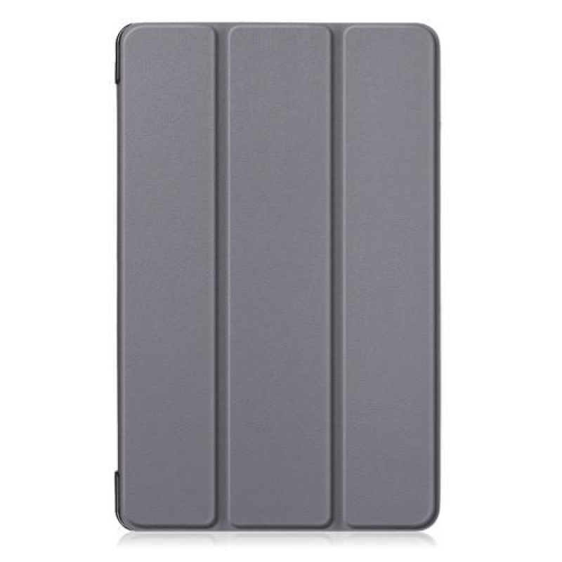 Polohovatelné PU kožené pouzdro pro tablet Samsung Galaxy Tab 10.1 (2019) T515/T510 - šedé