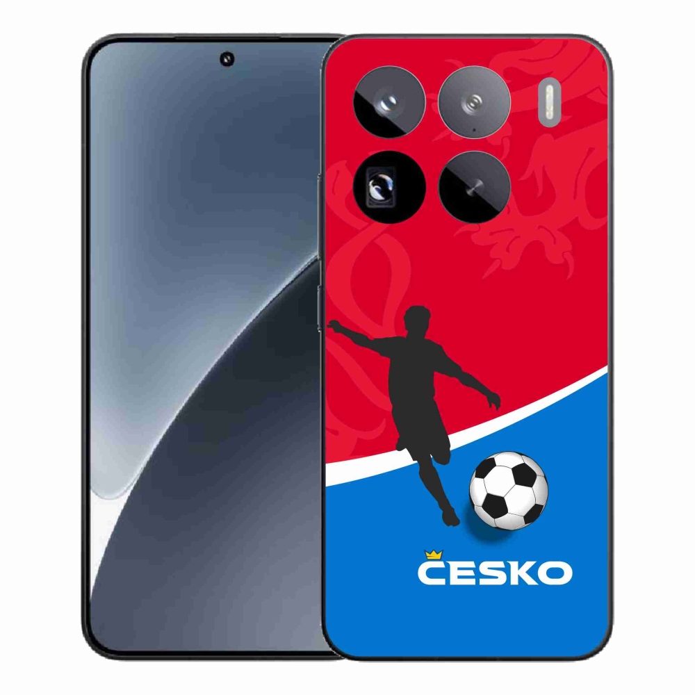 Gelový kryt mmCase na Xiaomi 15 Pro - fotbal Česko