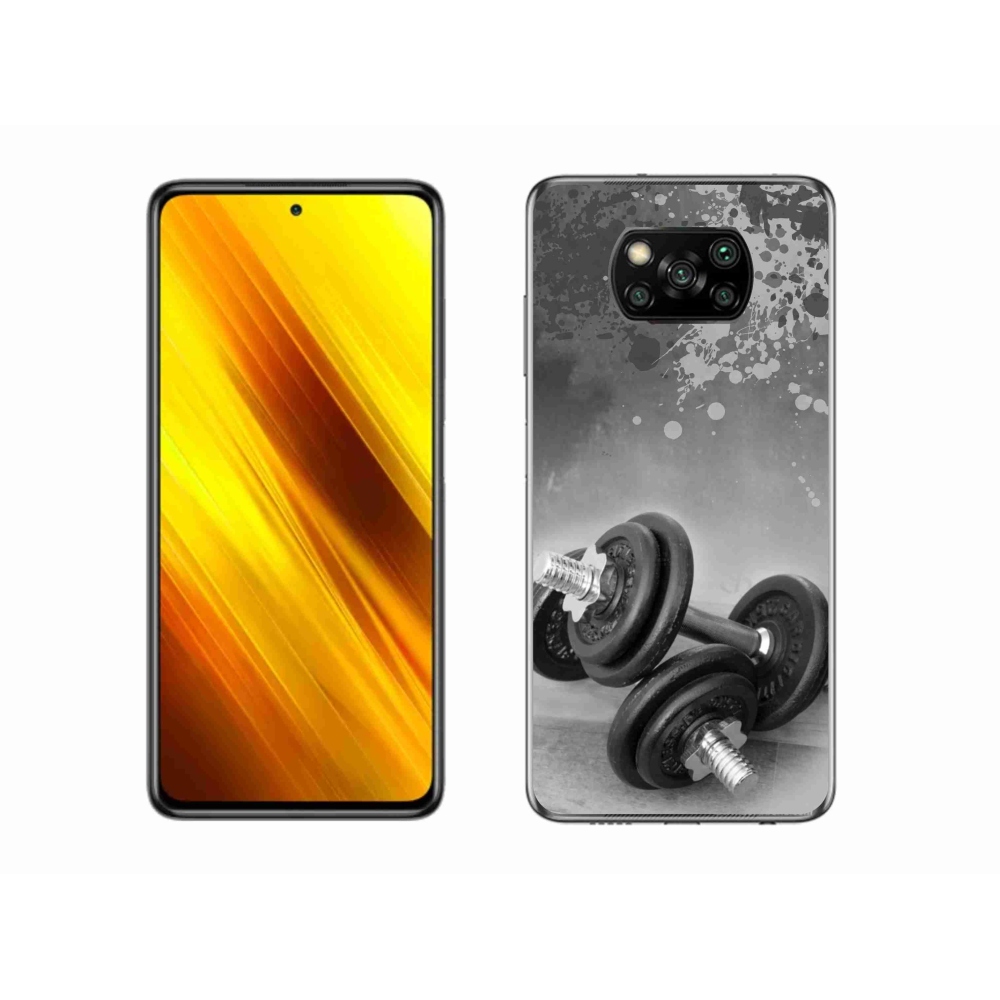 Gelový kryt mmCase na Xiaomi Poco X3 Pro - činky 1