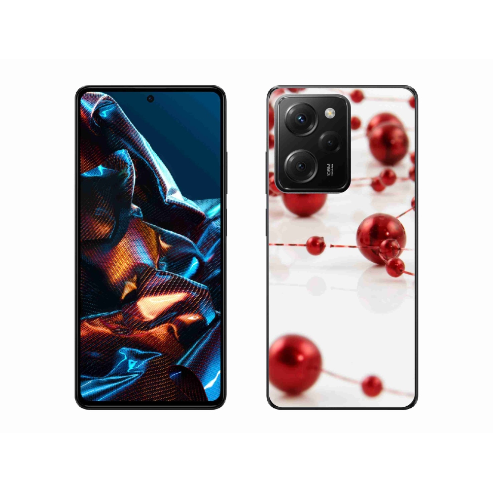 Gelový kryt mmCase na Xiaomi Poco X5 Pro 5G - vánoční řetěz