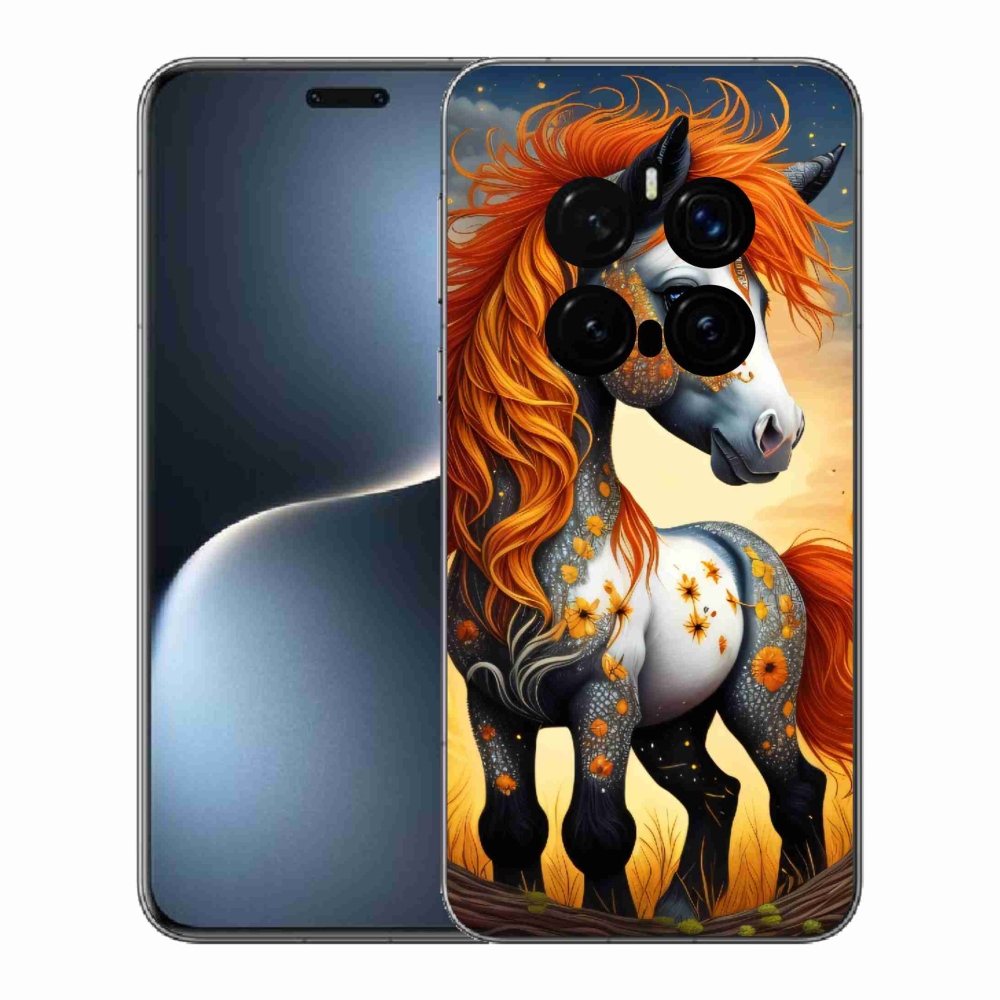 Gelový kryt mmCase na Honor Magic 7 Pro 5G - barevný poník