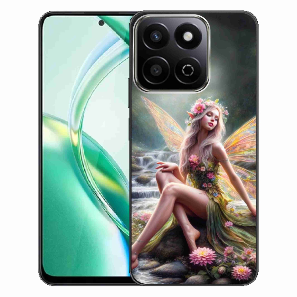 Gelový kryt mmCase na Honor 200 Smart 5G - motýlí žena 1