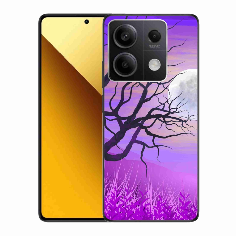 Gelový obal mmCase na Xiaomi Redmi Note 13 5G - kreslený opadaný strom