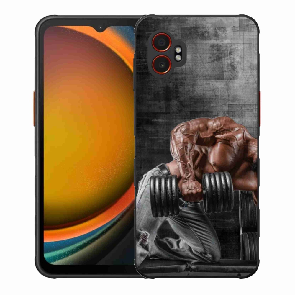 Gelový kryt mmCase na Samsung Galaxy Xcover 7 Pro - posilování 1