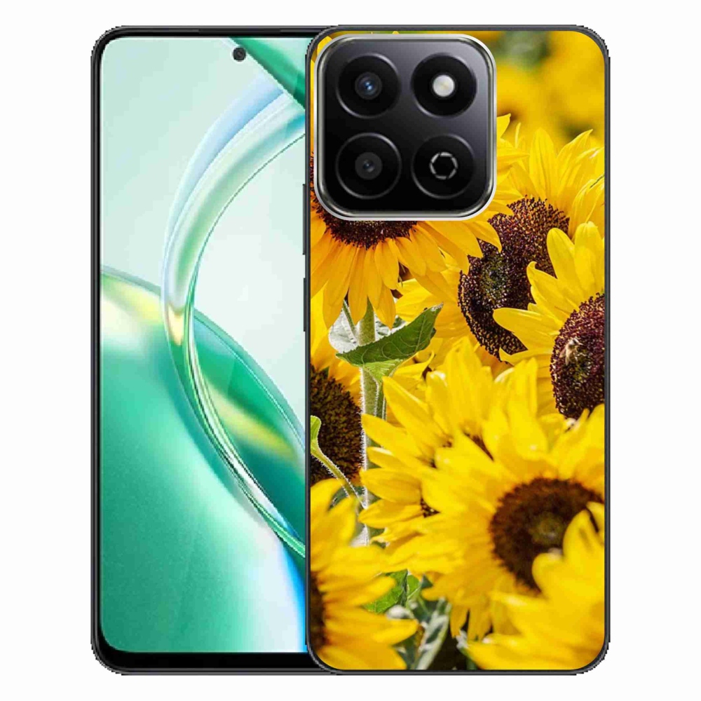 Gelový kryt mmCase na Honor 200 Smart 5G - slunečnice