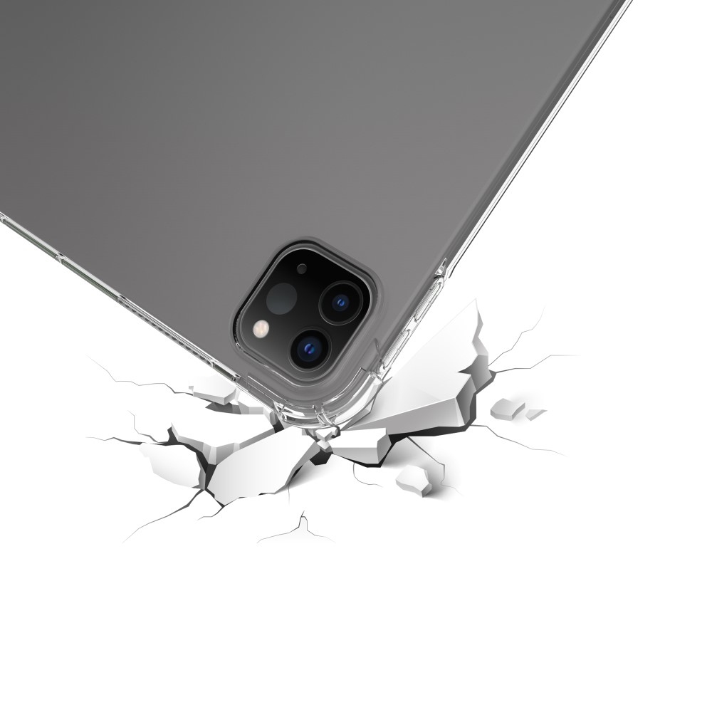 Průhledný gelový obal na iPad Pro 13 (2024) - průhledný