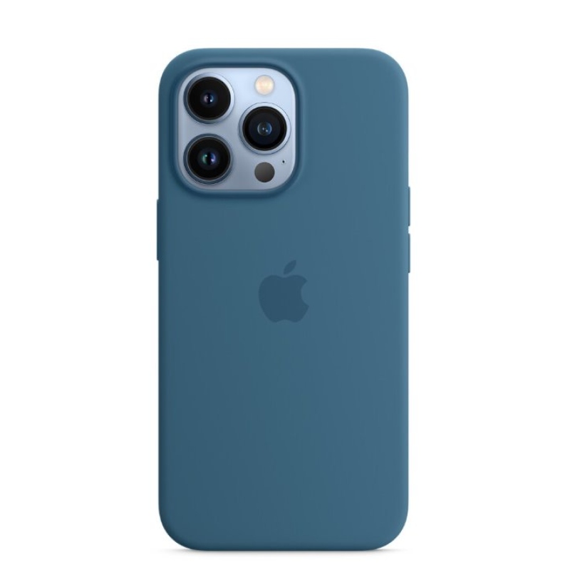 MM2G3ZE/A Apple Silikonový Kryt vč. Magsafe pro iPhone 13 Pro Blue Jay