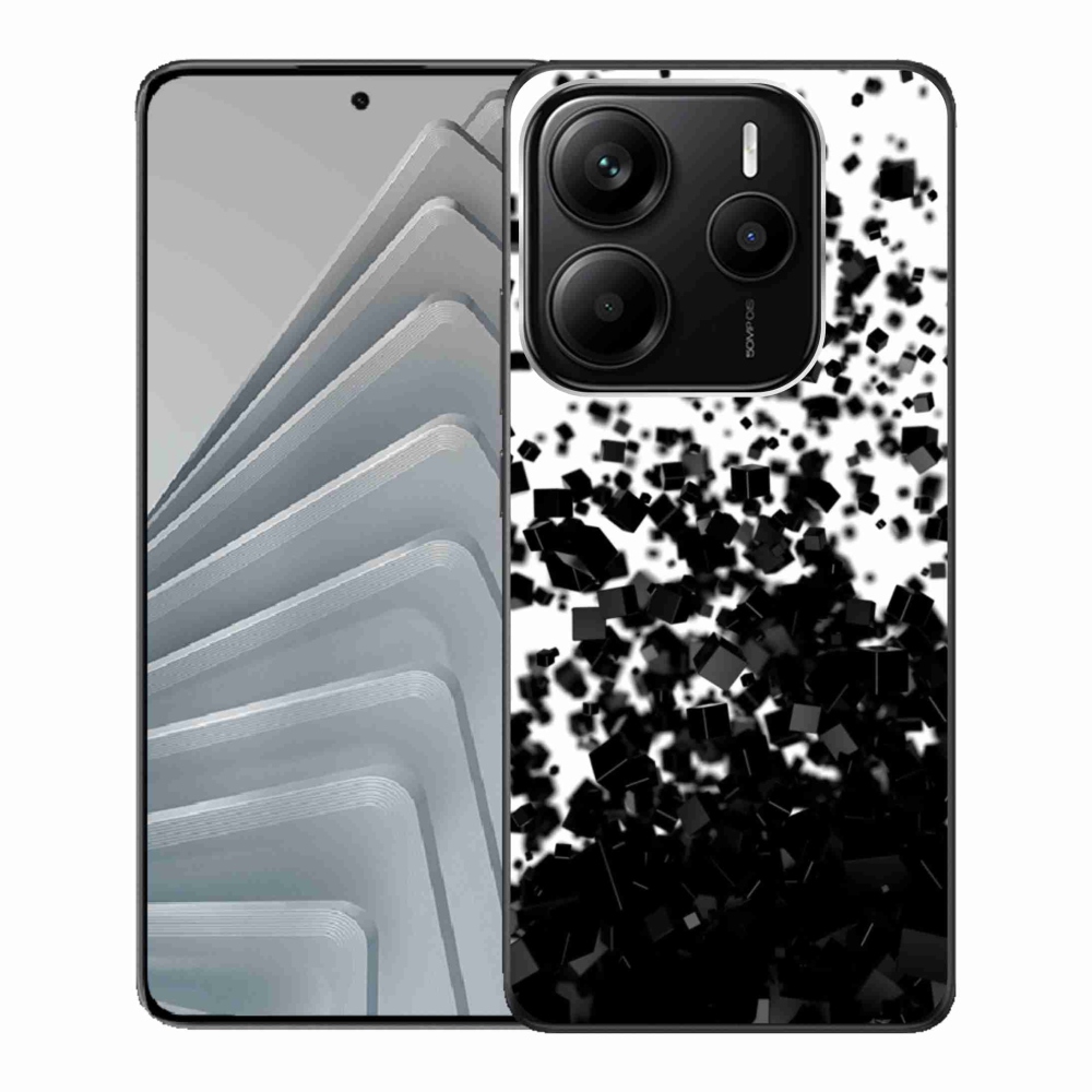 Gelový kryt mmCase na Xiaomi Redmi Note 14 5G - abstraktní vzor 1