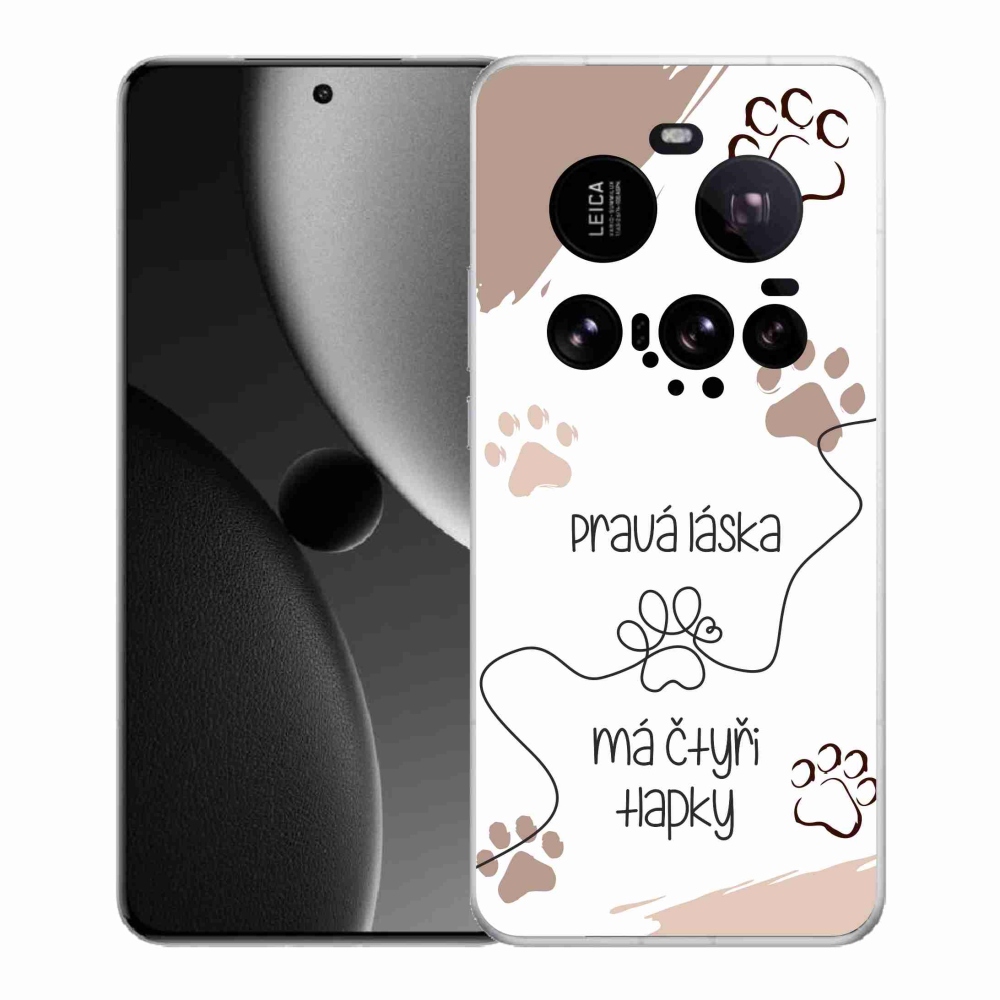 Gelový kryt mmCase na Xiaomi 15 Ultra - psí motiv 1 bílé pozadí