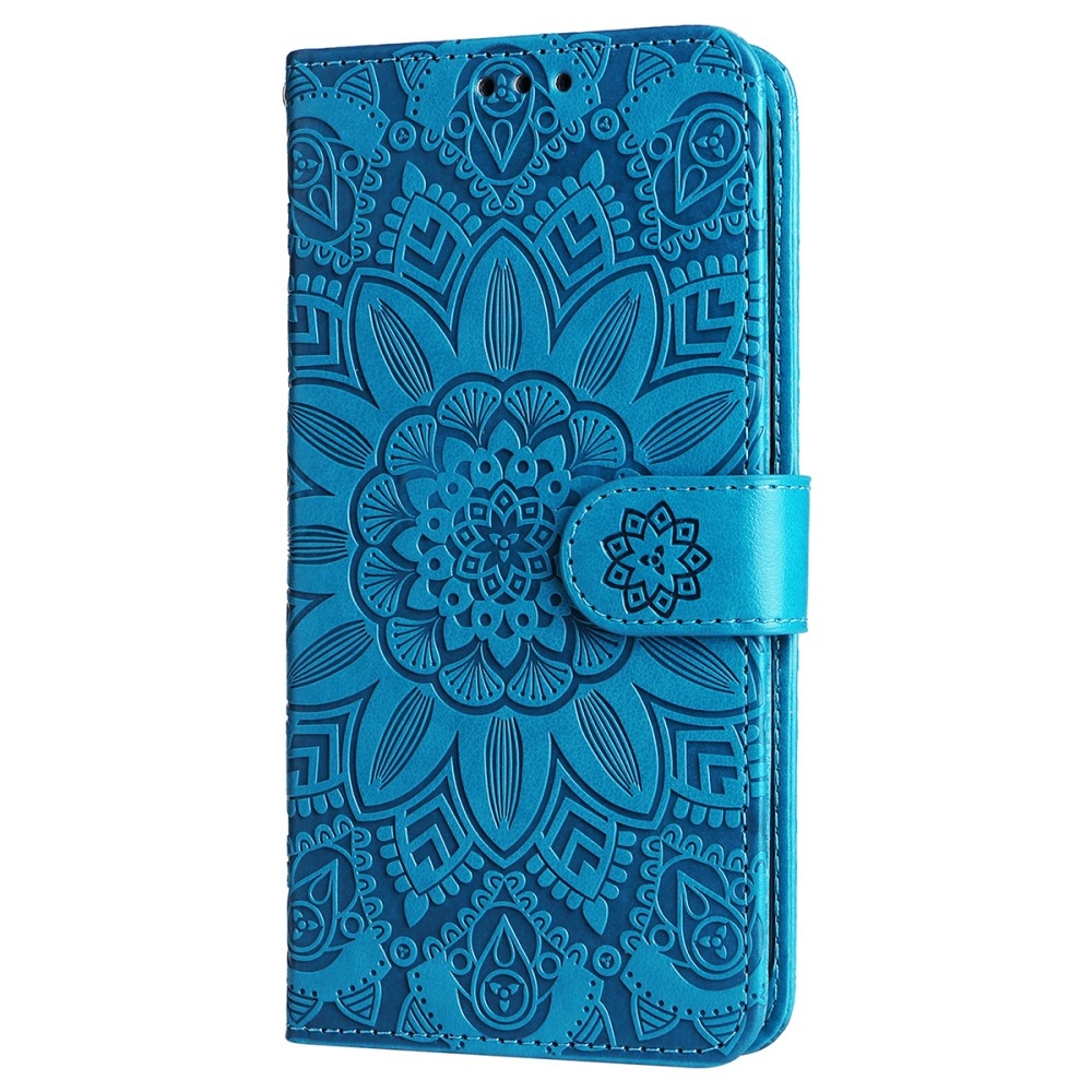 Sunflower knížkové pouzdro na Realme Note 60 - modré