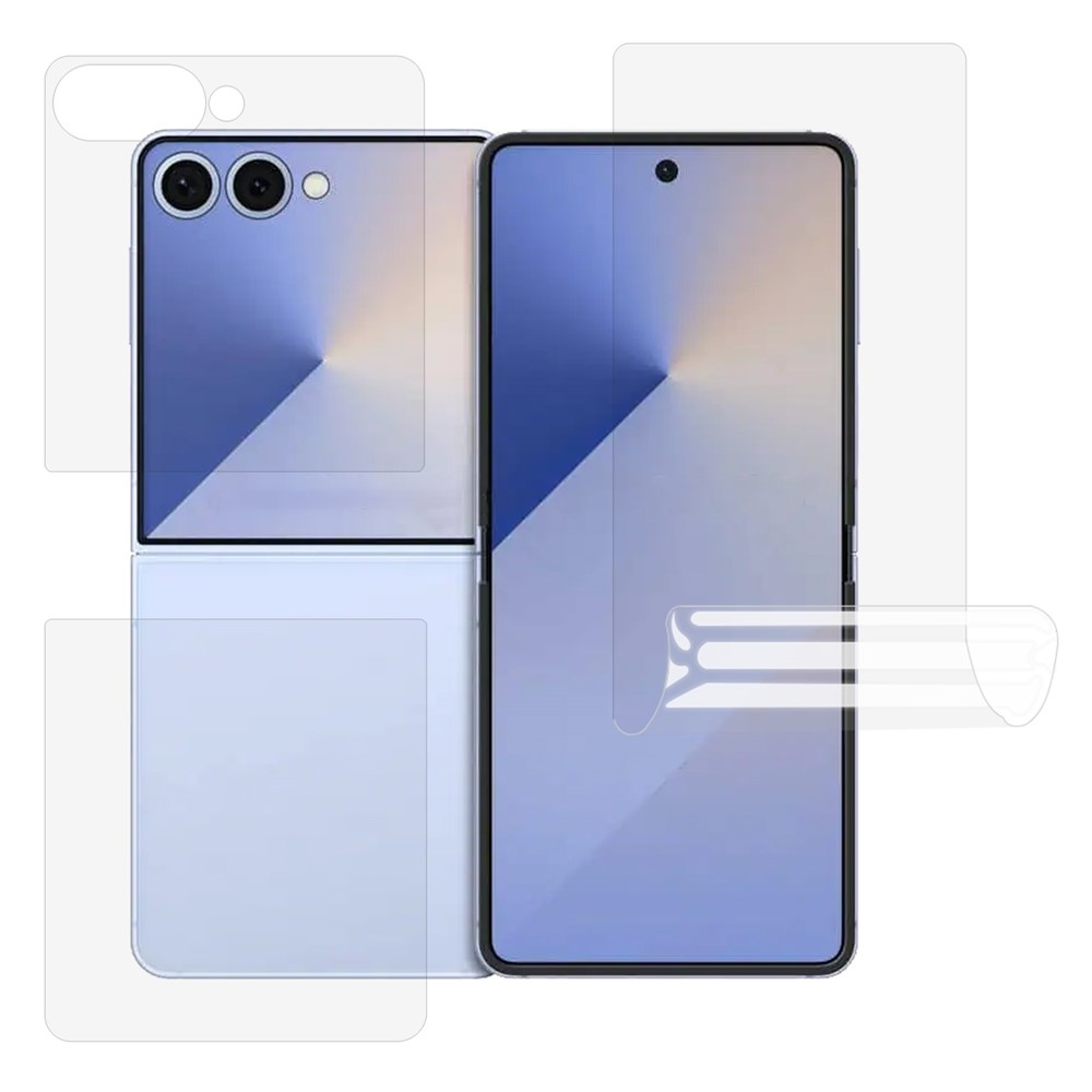 Přední+zadní ochranná fólie na mobilní telefon Samsung Galaxy Z Flip8 5G