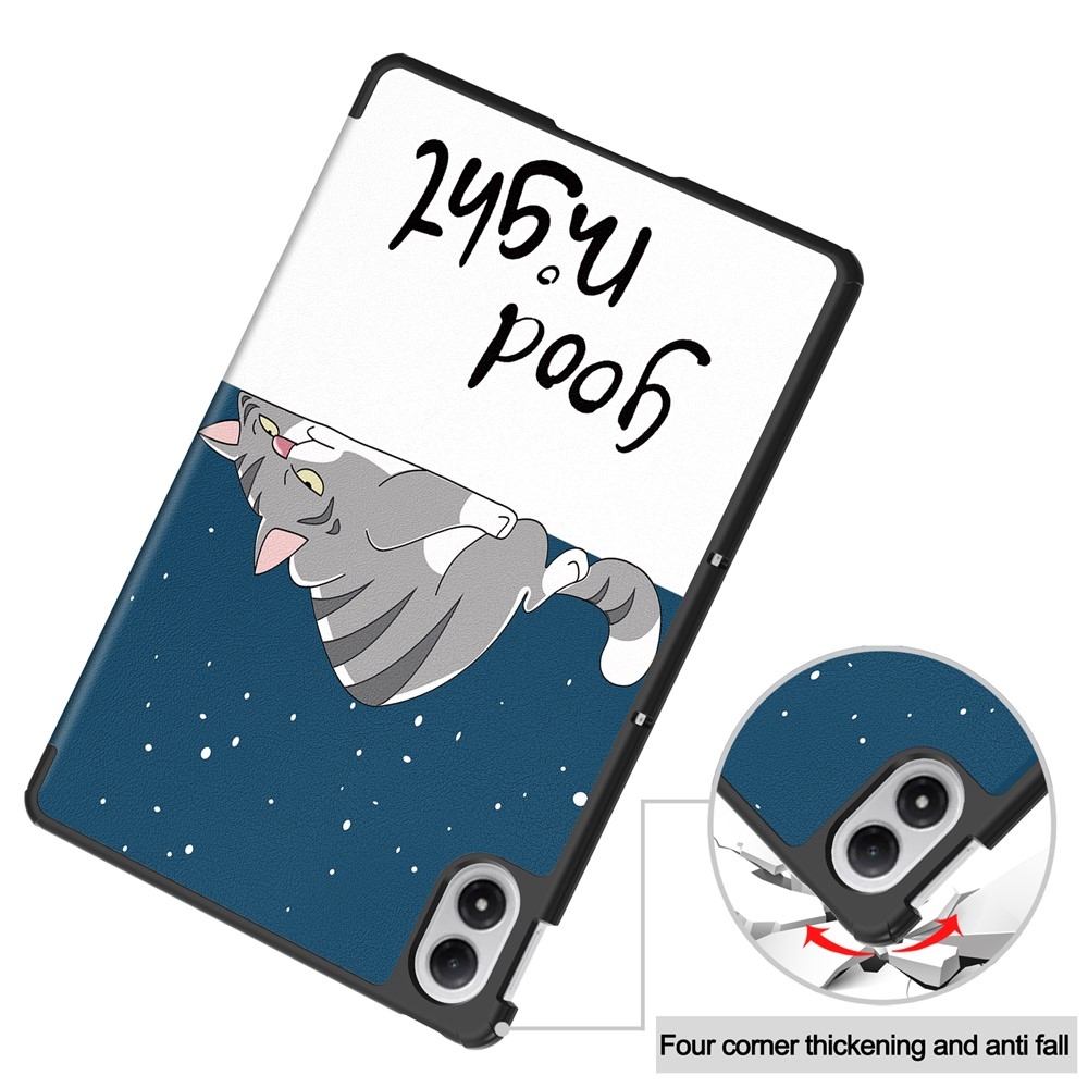 Print chytré zavírací pouzdro na Xiaomi Redmi Pad 2 Pro - kočka