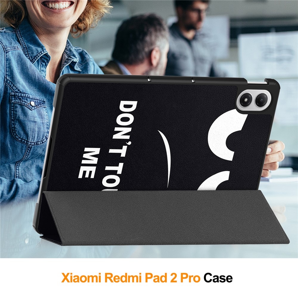 Print chytré zavírací pouzdro na Xiaomi Redmi Pad 2 Pro - nesahat