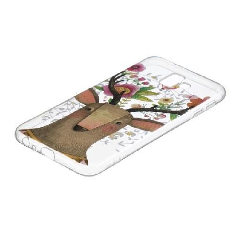Print gelový obal na mobil Samsung Galaxy J6+ - jelen