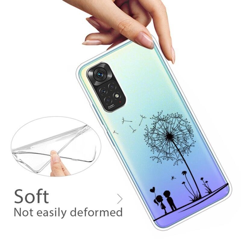 Print gelový obal na mobil Xiaomi Redmi Note 11 4G/Note 11S 4G - pampeliška