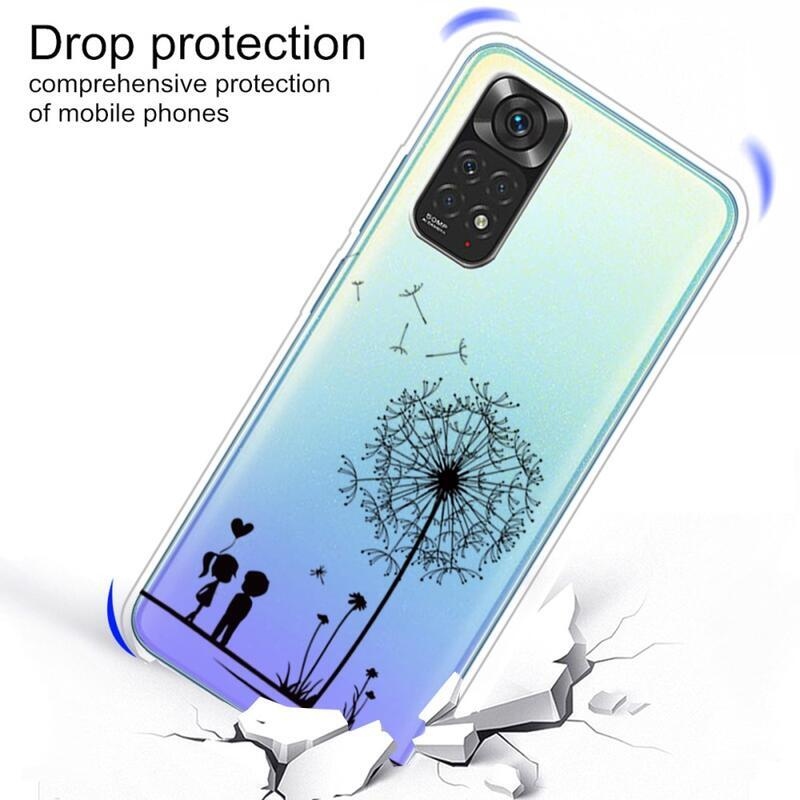 Print gelový obal na mobil Xiaomi Redmi Note 11 4G/Note 11S 4G - pampeliška