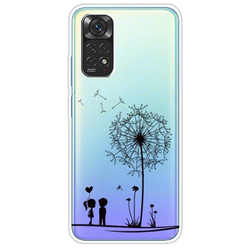 Print gelový obal na mobil Xiaomi Redmi Note 11 4G/Note 11S 4G - pampeliška