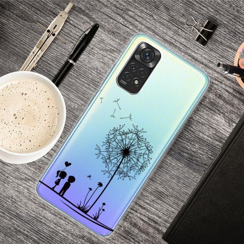 Print gelový obal na mobil Xiaomi Redmi Note 11 4G/Note 11S 4G - pampeliška