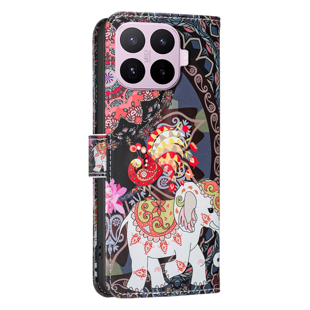 Print knížkové pouzdro na mobil Xiaomi 17T - slon