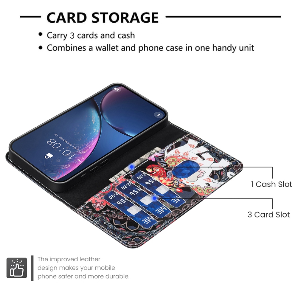 Print knížkové pouzdro na mobil Xiaomi Redmi 17 4G/5G - slon