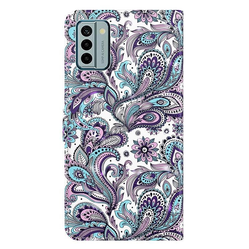Print knížkové pouzdro na Nokia G22 - kašmírový vzor