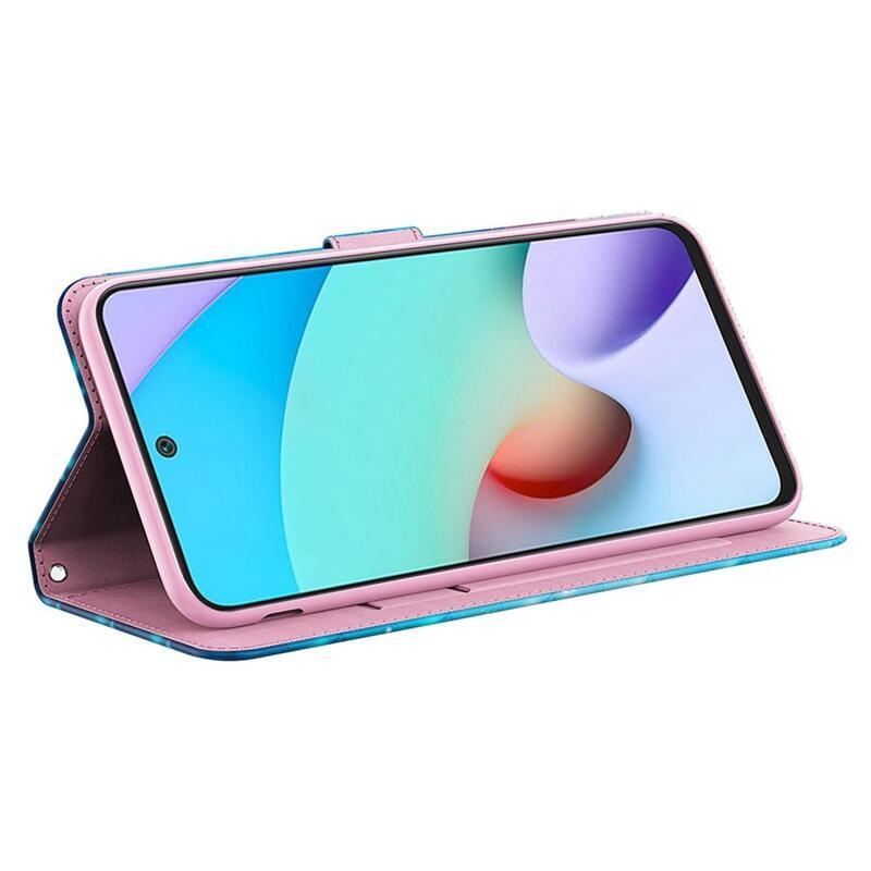 Print peněženkové pouzdro na mobil Xiaomi 12 Lite - modří motýli