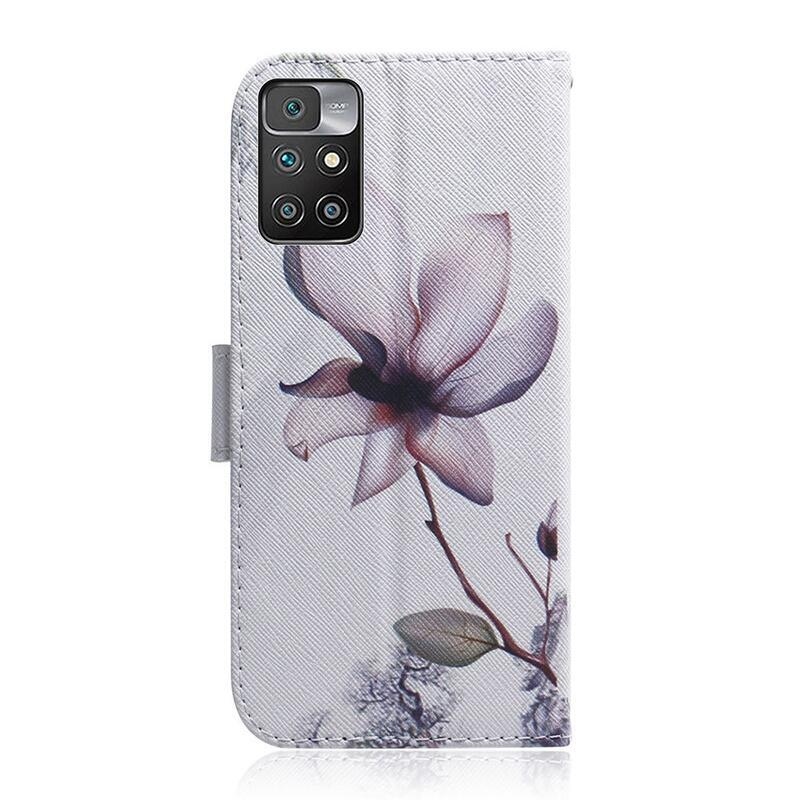 Print peněženkové pouzdro na mobil Xiaomi Redmi 10/Redmi 10 (2022) - květ