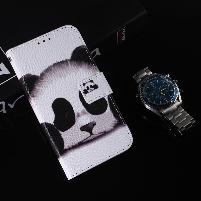 Print peněženkové pouzdro na mobil Xiaomi Redmi 10/Redmi 10 (2022) - panda