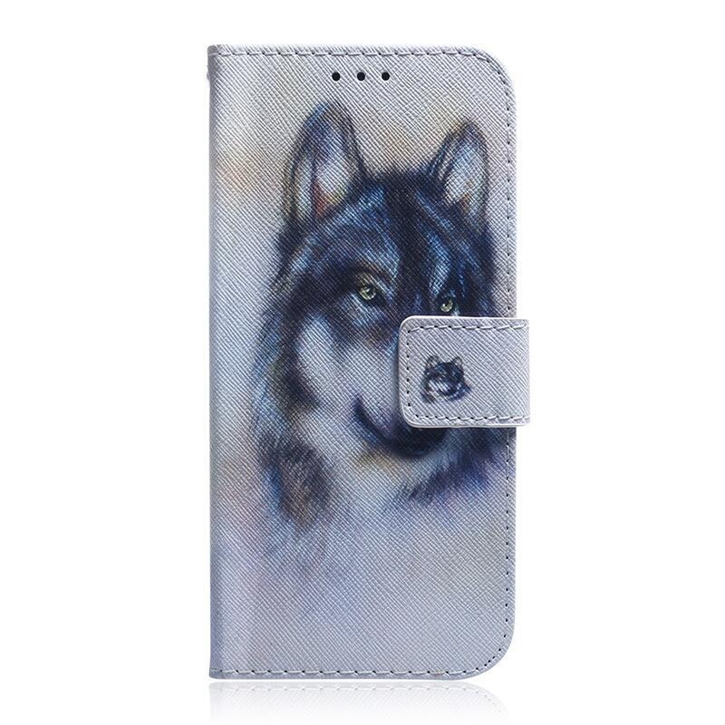 Print peněženkové pouzdro na mobil Xiaomi Redmi 10/Redmi 10 (2022) - vlk