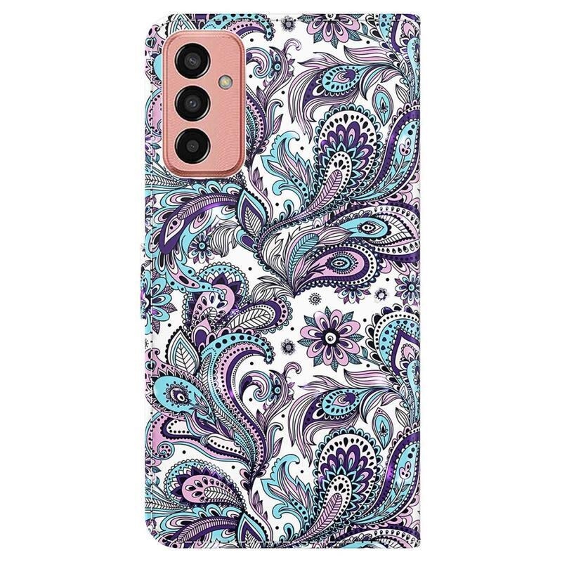 Print peněženkové pouzdro na Samsung Galaxy M13 - kašmírový vzor