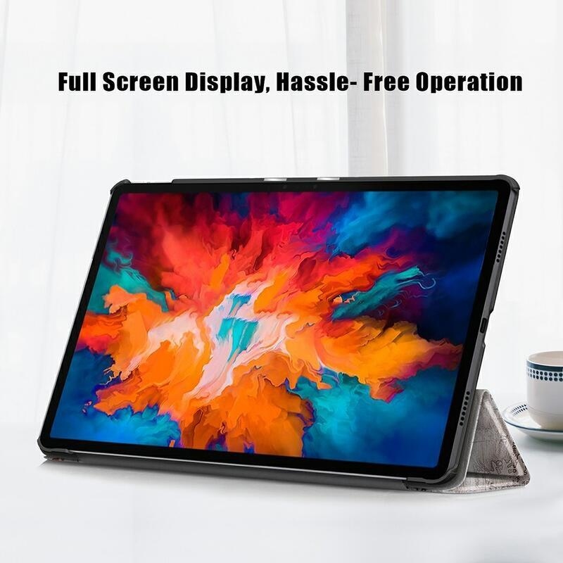 Print polohovatelné pouzdro na Lenovo Tab P11 Pro - Eiffelova věž
