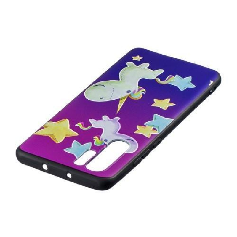 Printie gelový obal na mobil Huawei P30 Pro - jednorožec