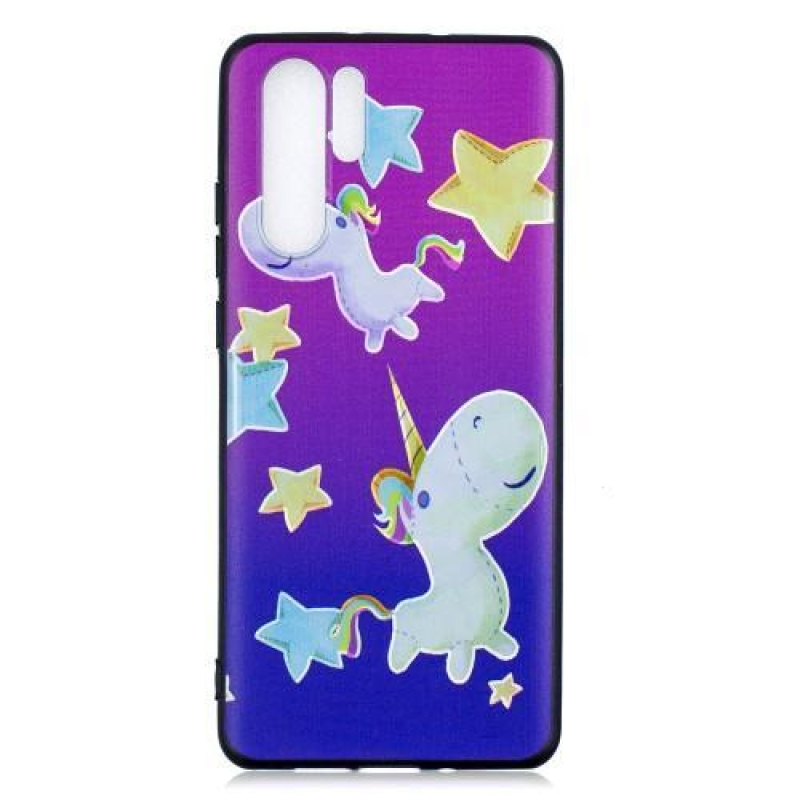 Printie gelový obal na mobil Huawei P30 Pro - jednorožec