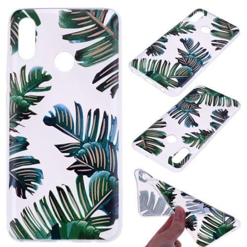 Printies gelový obal na mobil Honor 10 Lite a Huawei P Smart (2019) - listí
